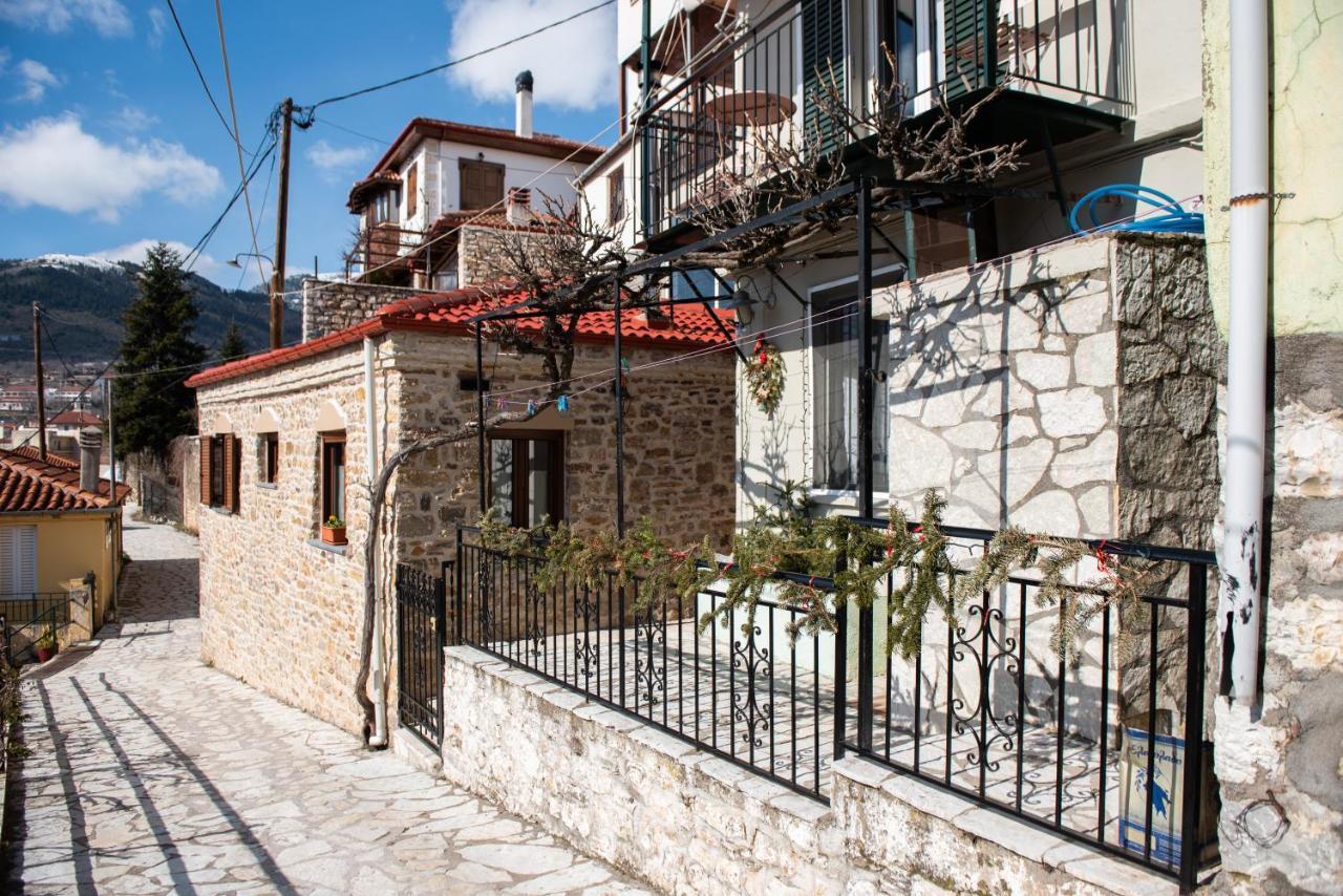 Το Πέτρινο Της Γιαγιάς Μαρίκας Apartment Karpenisi Bagian luar foto