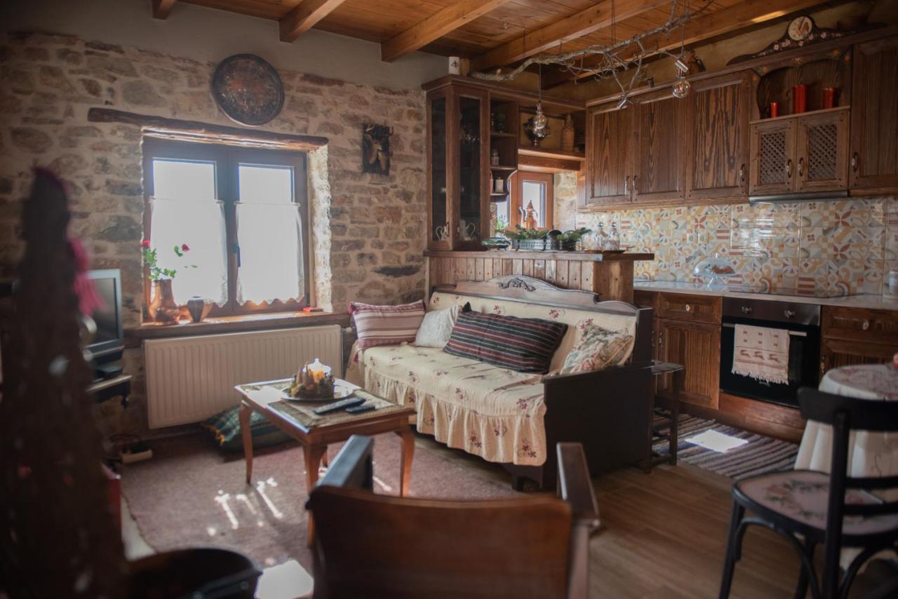 Το Πέτρινο Της Γιαγιάς Μαρίκας Apartment Karpenisi Bagian luar foto