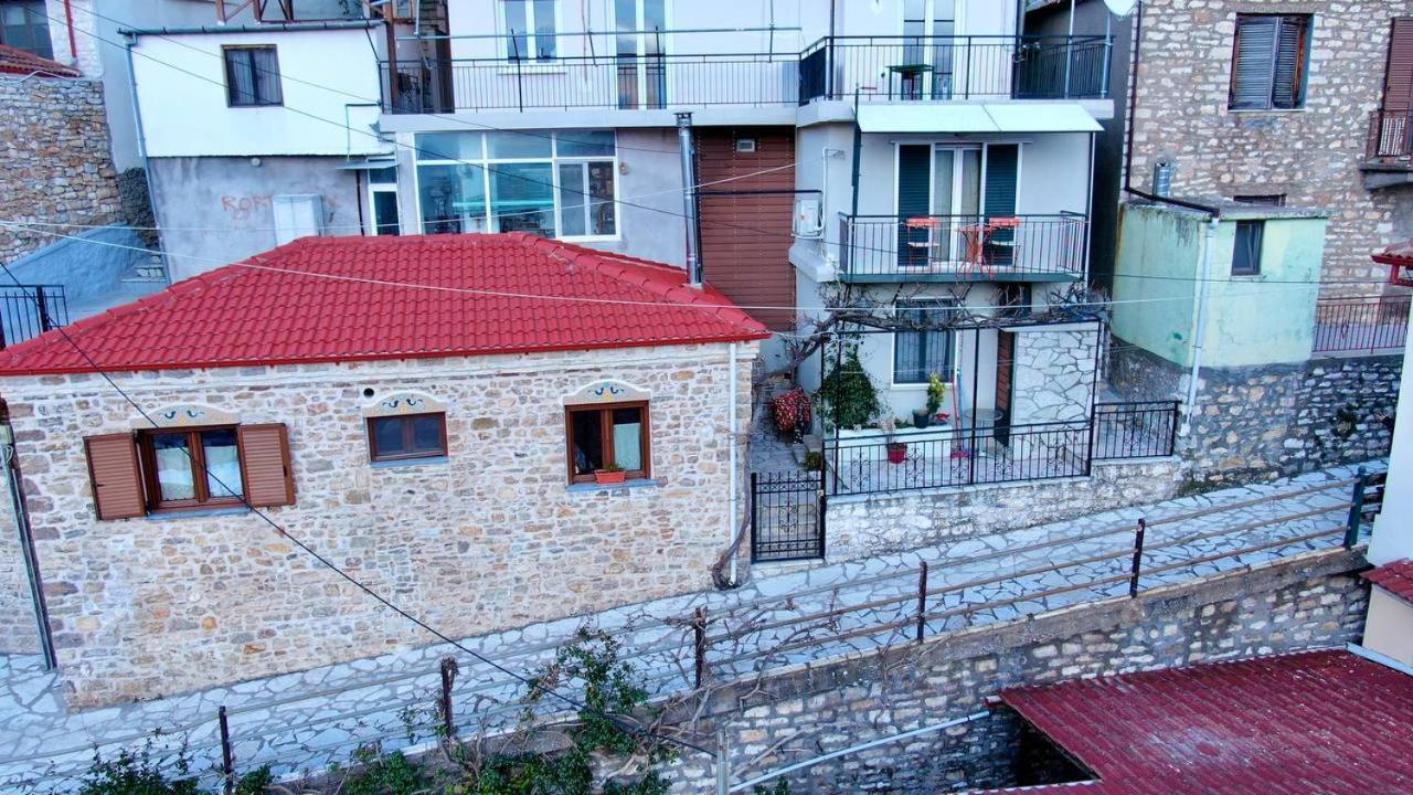 Το Πέτρινο Της Γιαγιάς Μαρίκας Apartment Karpenisi Bagian luar foto